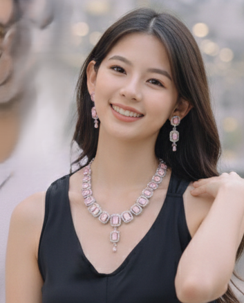 New Tready Silver Jewellery Set