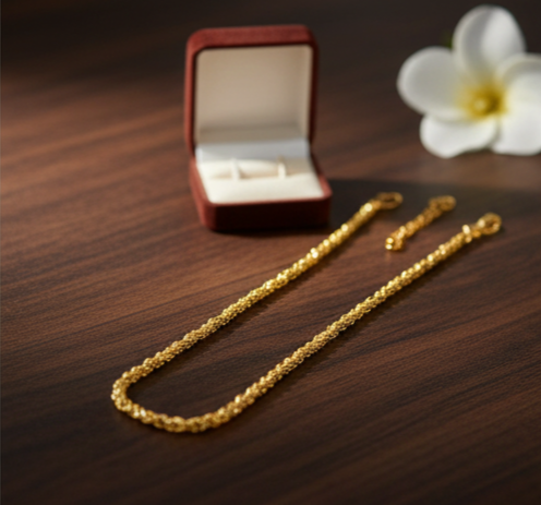 Latest Brass Gold Plated Chain